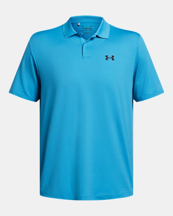 Men's UA Matchplay Polo in Blue image number 3